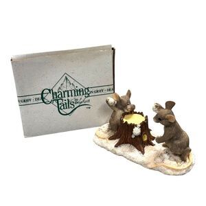 Dean Griff Charming Tails Silvestri The Snowball Fight Mice Winter Christmas